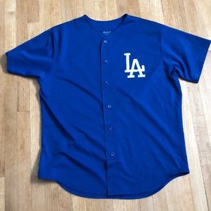 LA dodger colors jersey